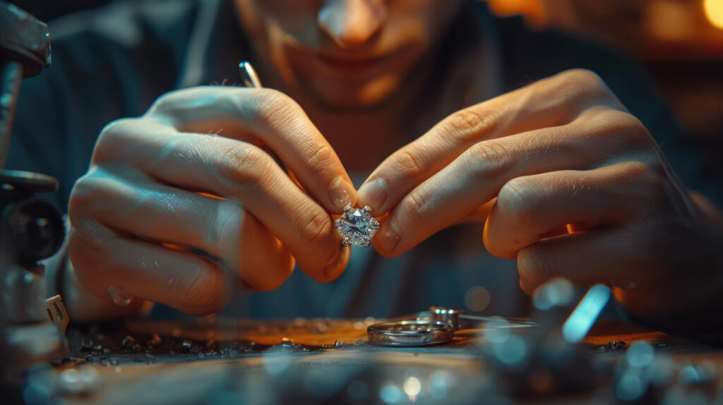 lab grown diamond jewellery